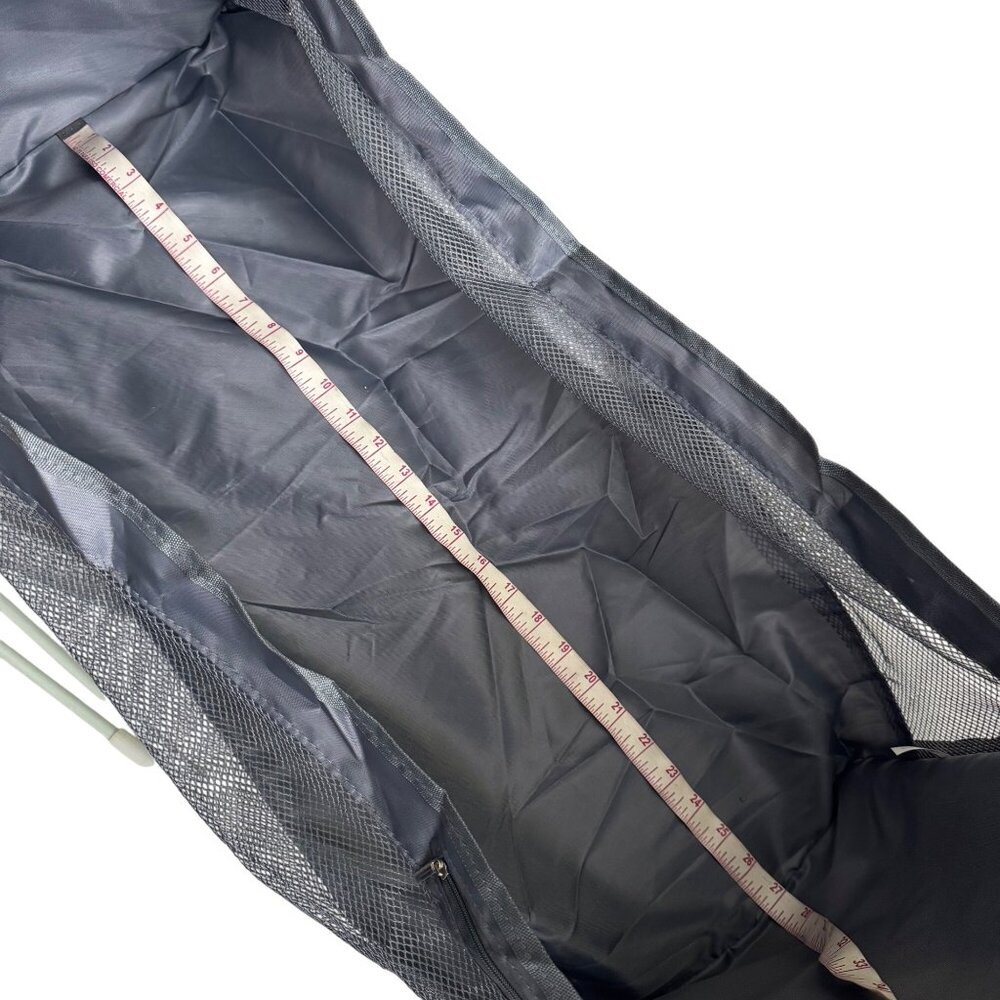 Kaiser Permanente Gray Backpack Diaper Bag W/ Changing Compartment & Pockets - Picture 9 of 13
